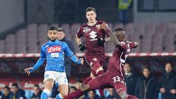 Il Toro esce imbattuto da Napoli con una grande difesa e San Sirigu