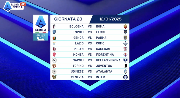 Ecco il calendario della nuova Serie A 2024-25, dalla 1a alla 38a: quando i derby e Juve-Napoli- immagine 21