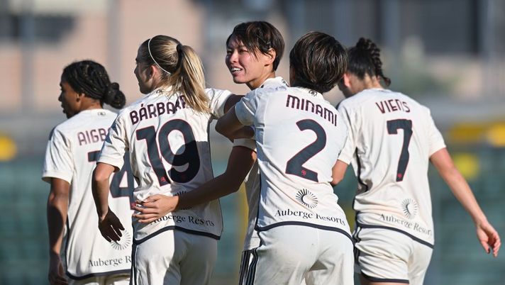 Femminile, Roma inarrestabile: Sassuolo ko 2-0. Giallorosse prime a punteggio pieno - immagine 1