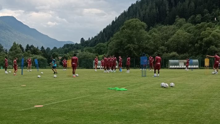 Toro, l’allenamento pomeridiano a Pinzolo: si ferma Gineitis Toro, l’allenamento pomeridiano a Pinzolo: si ferma Gineitis - immagine 1