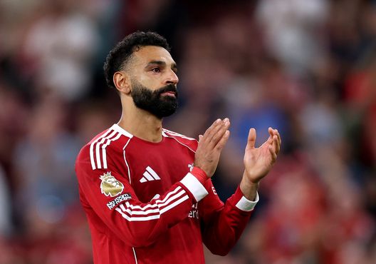 Salah dopo il triplice fischio di Liverpool-Bournemouth, 15 agosto 2025. (Photo by Michael Steele/Getty Images) Liverpool Bournemouth