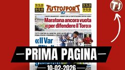 Prima pagina Tuttosport: “La denuncia di Ravanelli: ‘Il VAR all’italiana aiuta a barare'”