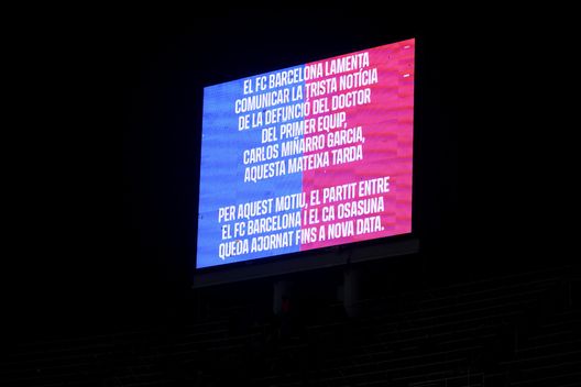 Barcellona-Osasuna rinviata: morto il medico sociale del club prima della sfida- immagine 2