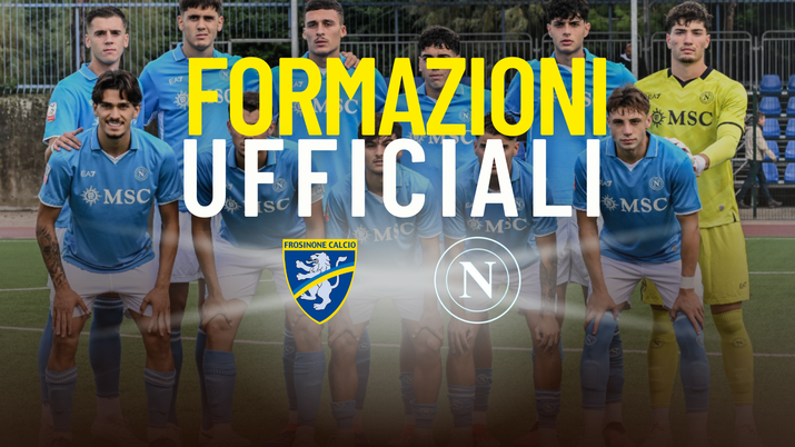 Formazioni ufficiali di Frosinone-Napoli
