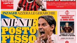PRIMA PAGINA GAZZETTA DELLO SPORT OGGI: “Passeggiata Napoli, Palermo travolto 5-0″