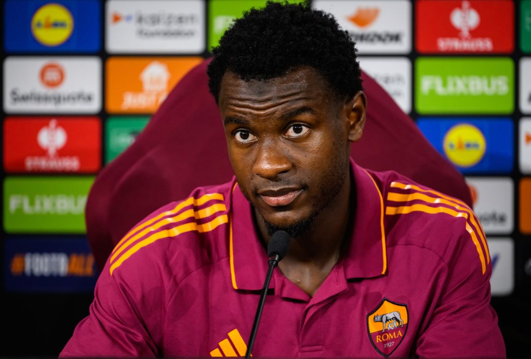 Roma-Lille, la conferenza stampa di Gasperini e Ndicka – FOTO GALLERY - immagine 12