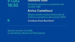 Vent’anni dopo il Mondiale 2006: Castellacci e Galli alla Versiliana