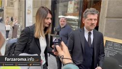 VIDEO – Milan-Roma, Lina Souloukou arriva al pranzo tra dirigenti da Cracco