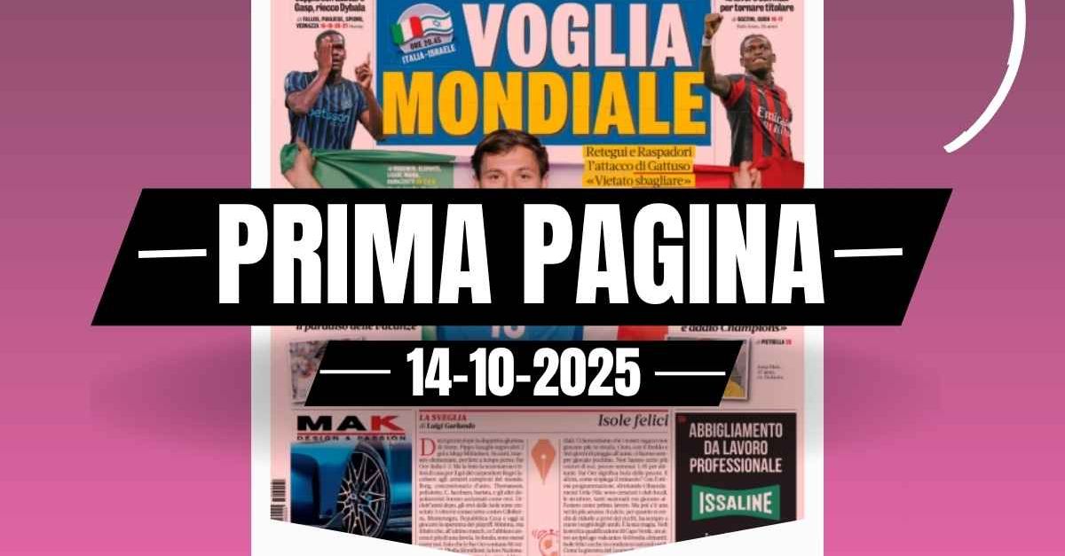 Prima pagina Gazzetta dello Sport: “Leao dentro o fuori. A lavoro con Allegri per tornare titolare” Prima pagina Gazzetta dello Sport: “Leao dentro o fuori. A lavoro con Allegri per tornare titolare”