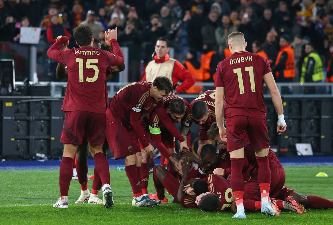 Roma-Braga 3-0 – FOTO GALLERY - immagine 29