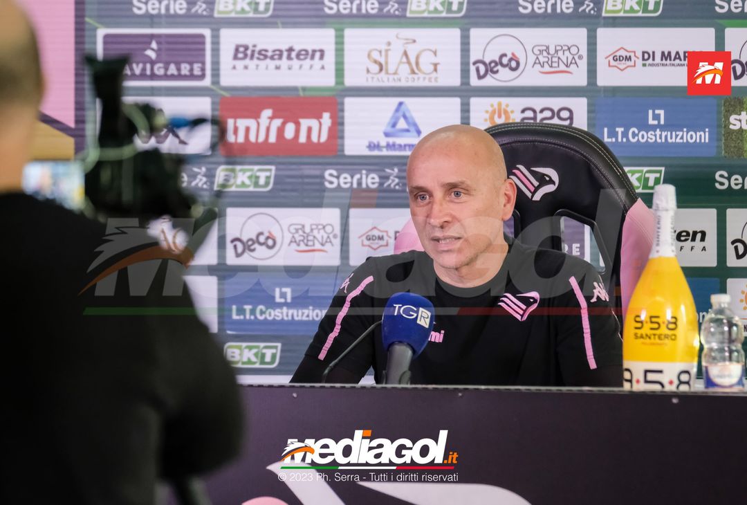 FOTO PALERMO, verso il Pisa:  Eugenio Corini in conferenza stampa (GALLERY) - immagine 14