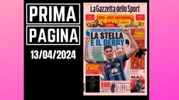 Prima pagina Gazzetta dello Sport: Pioli si gioca il Milan