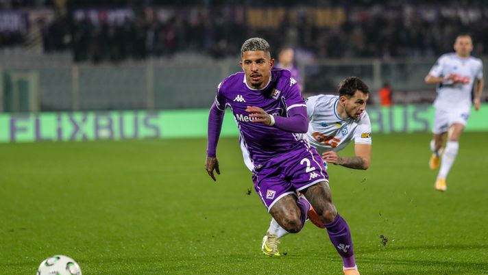 GERMOGLI PH: 11 DICEMBRE 2025 FIRENZE STADIO ARTEMIO FRANCHI CONFERENCE LEAGUE FIORENTINA VS DINAMO KIEV NELLA FOTO DODO' Roggi: “La Fiorentina deve cambiare mentalità. Con la Dinamo Kiev mi è piaciuto Dodò” - immagine 1