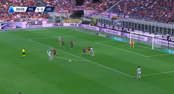 Milan-Udinese 0-3, l’analisi dei gol: tanti errori in difesa per i rossoneri- immagine 3