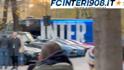 VIDEO FCIN1908 / Fiorentina-Inter, l’arrivo del pullman nerazzurro al Franchi