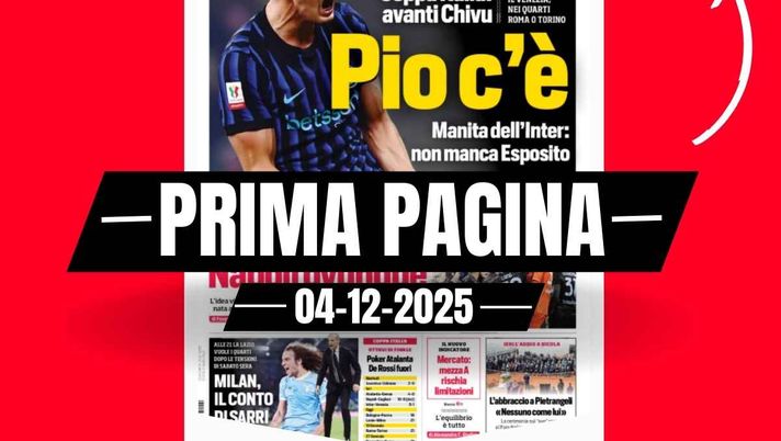 Prima pagina Corriere dello Sport: 'Milan, il conto di Sarri' Prima pagina Corriere dello Sport: 'Milan, il conto di Sarri'