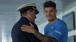 Di Lorenzo in versione “capitano”: è protagonista dello spot Msc con Lobotka