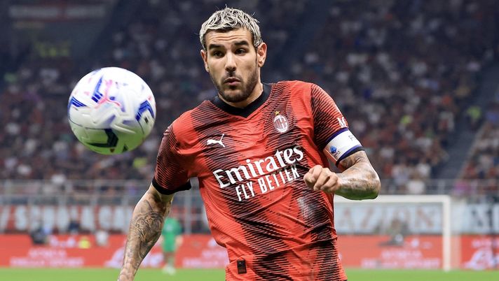Theo Hernández AC Milan Milan-Lazio 2-0 Serie A 2023-2024