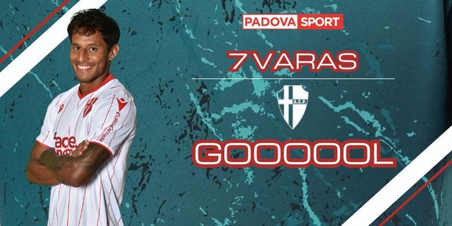 FINALE PADOVA-PRO VERCELLI 3-2 (20′ Varas, 24′ Delli Carri, 34′ aut. Kirwan, 88′ Comi, 95′ Palombi) - immagine 4