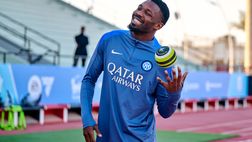 VIDEO / Inter, le foto dell’allenamento di oggi a Riad: Thuram sorridente