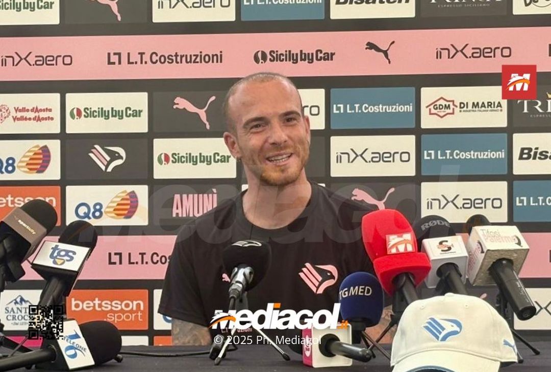 FOTO, Antonio Palumbo si presenta in conferenza stampa - immagine 5