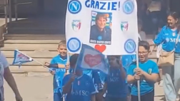 L’emozionante ringraziamento a Conte di alcuni piccoli tifosi e la loro maestra