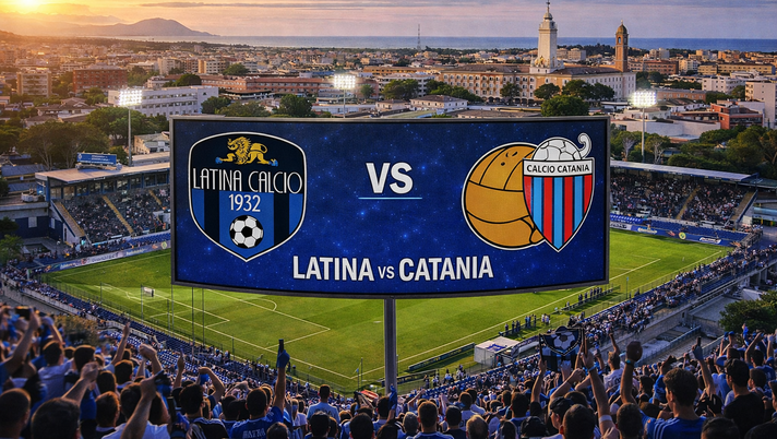 Latina-Catania: diretta live e streaming del match di Serie C Latina-Catania: diretta live e streaming del match di Serie C - immagine 1