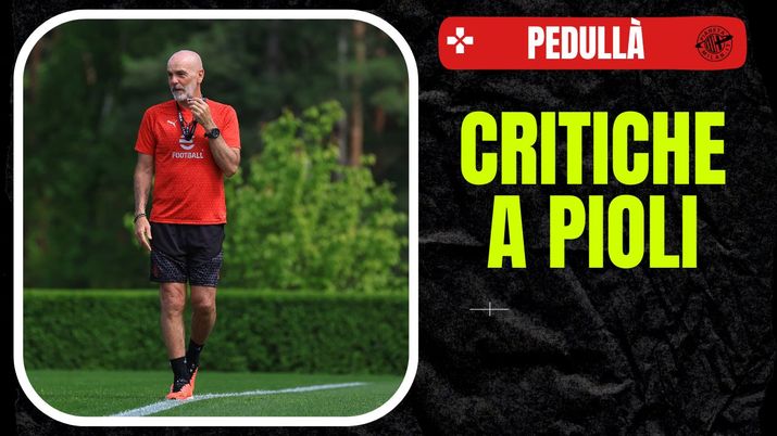 Stefano Pioli (allenatore AC Milan), qui durante una seduta di allenamento a Milanello | Milan News (Getty Images) Stefano Pioli AC Milan allenamento Milanello