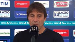 Conte: “Non abbiamo fatto giocare la Lazio. Mercato? Non ne parlo: porta pure sfiga”