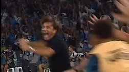 VIDEO Conte, esultanza da brividi al gol partita di Anguissa contro il Parma