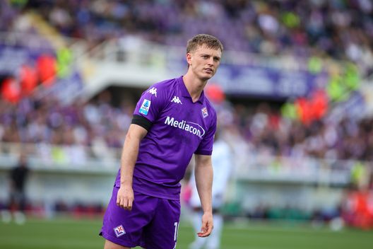 GERMOGLI PH: 27 APRILE 2025 FIRENZE STADIO ARTEMIO FRANCHI SERIE A FIORENTINA VS EMPOLI NELLA FOTO GUDMUNDSSON gudmundsson