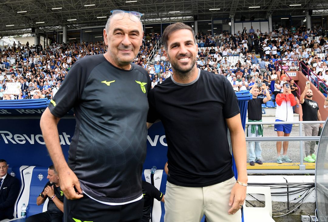 Maurizio Sarri e Fabregas