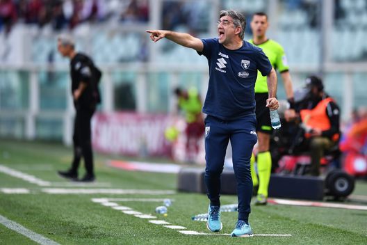TURIN, ITALY - APRIL 16: Ivan Juric, Head Coach of Torino FC, reacts during the Serie A match between Torino FC and Salernitana at Stadio Olimpico di Torino on April 16, 2023 in Turin, Italy. (Photo by Valerio Pennicino/Getty Images)