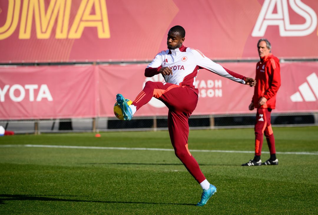 Roma, secondo allenamento dell’anno: Dovbyk torna in gruppo – FOTO GALLERY - immagine 31