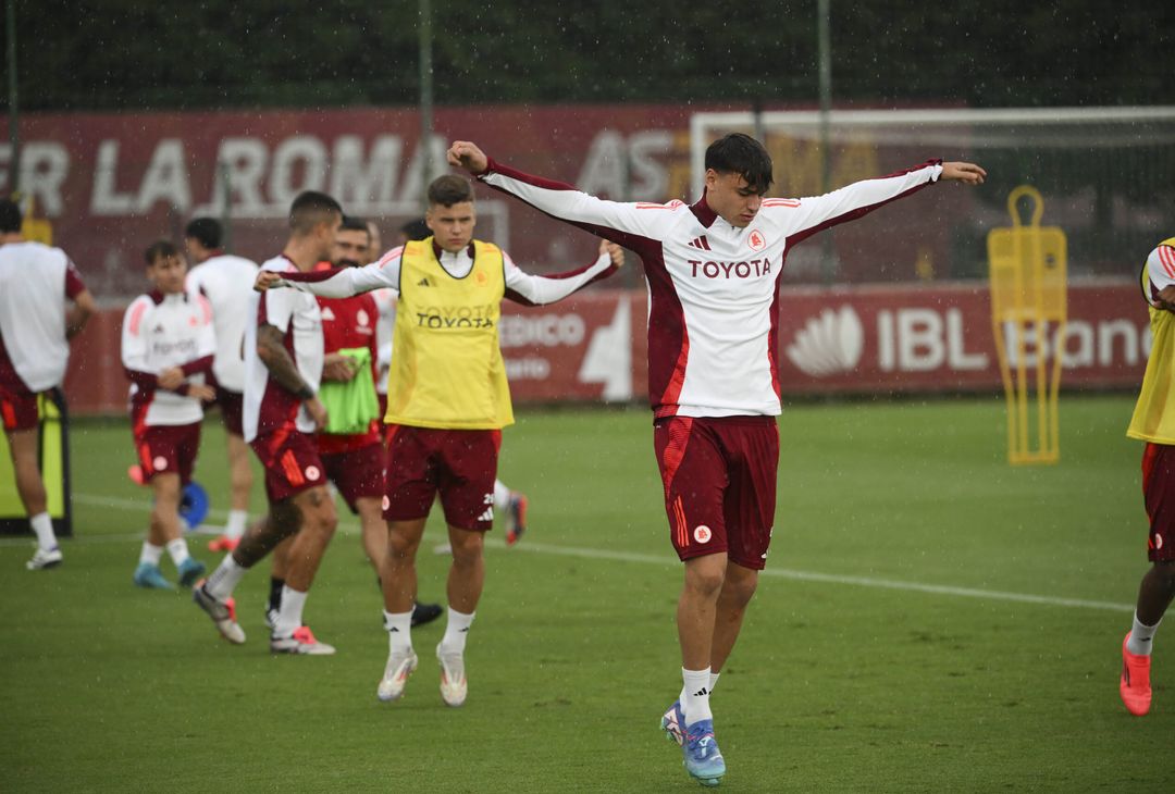 Roma, l’allenamento verso l’Udinese – FOTO GALLERY - immagine 22