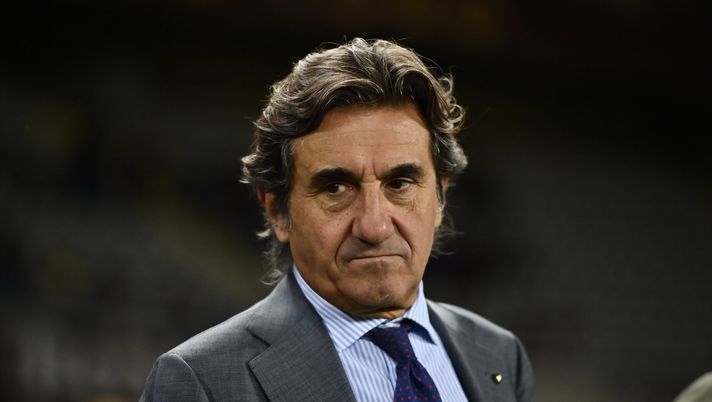 TURIN, ITALY - SEPTEMBER 24: Urbano Cairo President of Torino FC during the Serie A TIM match between Torino FC and AS Roma at Stadio Olimpico di Torino on September 24, 2023 in Turin, Italy. (Photo by Stefano Guidi/Getty Images) Cairo: “Poca voglia di vincere, il Toro non mi è piaciuto” - immagine 1