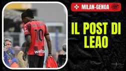 Milan-Genoa, Leao risponde ai fischi? Ecco il messaggio sui social | FOTO