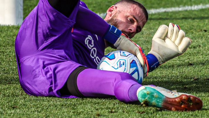 GERMOGLI PH: 13 LUGLIO 2026 BAGNO A RIPOLI ROCCO CCOMMISSO VIOLA PARK PRIMO ALLENAMENTO DEL RITIRO CON ALLENATORE GROSSO DELLA FIORENTINA NELLA FOTO SCEZNY De Gea