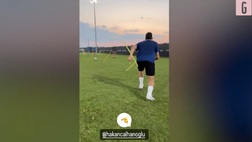 Ex Milan, Calhanoglu si allena per la prossima stagione | VIDEO