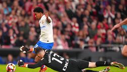 Bilbao, emergenza tra i pali contro la Roma. In dubbio anche Nico Williams