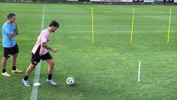 VIDEO Ritiro Palermo, allenamento in solitaria per Brunori