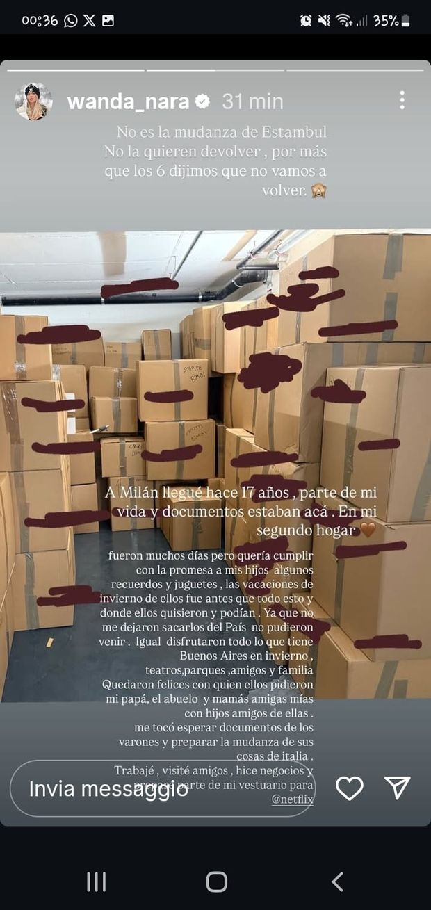 Icardi, in beneficienza borse e vestiti di Wanda. Lei è a Milano e prepara il trasloco- immagine 4