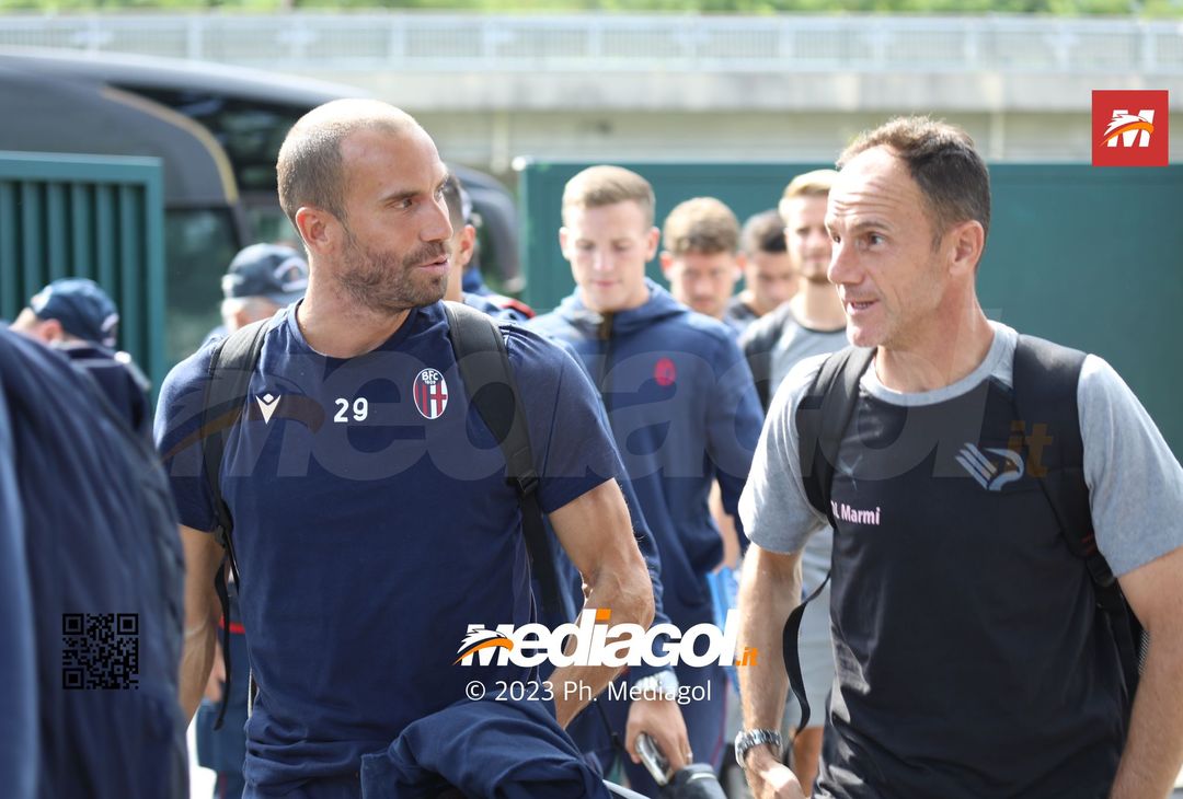 FOTO Bologna-Palermo, i rosanero arrivano allo stadio di Rovereto (Gallery) - immagine 6