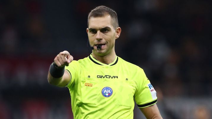 Luca Zufferli sarà arbitro di Milan-Atalanta di Serie A