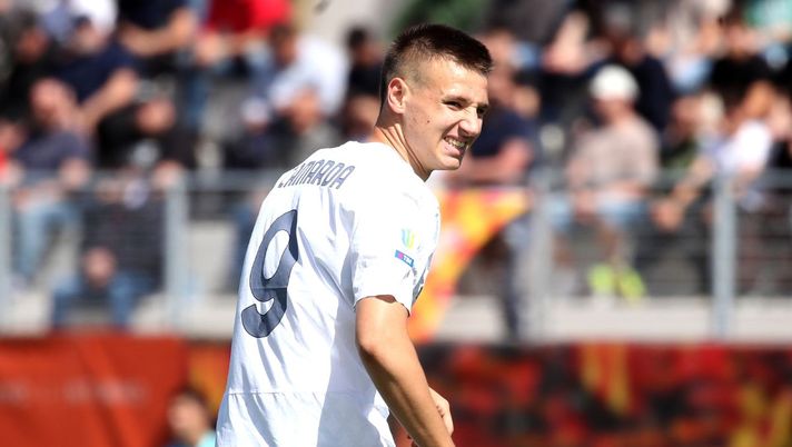 Francesco Camarda (attaccante Lecce in prestito dal Milan) | Serie A News (Getty Images) Di Francesco: 'Camarda contro il Milan? Deve essere sereno'