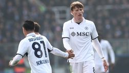 Napoli dominante col Como nei primi 45′, ma la seconda frazione è da incubo