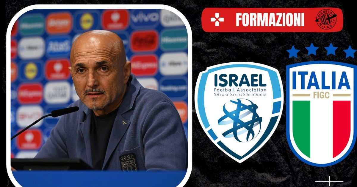 Israele Italia, formazioni ufficiali: qualche cambio per Spalletti