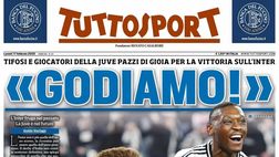 PRIMA PAGINA TUTTOSPORT OGGI: “Godiamo!”