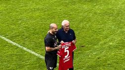 VIDEO Palermo: il Legnago omaggia a Pinzolo Nicola Valente, ex capitano