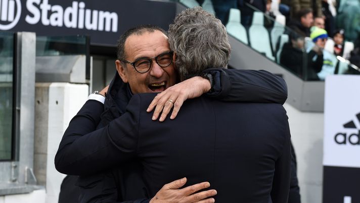 Maurizio Sarri e Luca Gotti